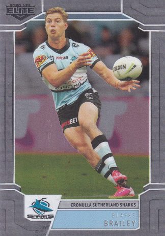 2020 NRL Elite Silver Specials - SS029 Blayke Brailey Cronulla Sharks