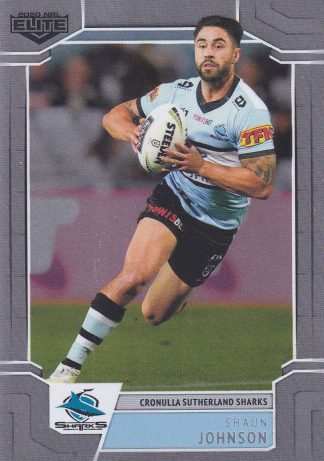2020 NRL Elite Silver Specials - SS032 Shaun Johnson Cronulla Sharks