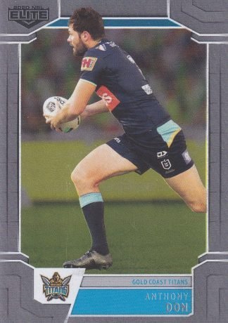 2020 NRL Elite Silver Specials - SS039 Anthony Don Gold Coast Titans
