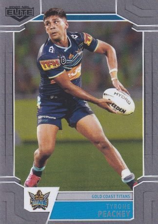 2020 NRL Elite Silver Specials - SS041 Tyrone Peachey Gold Coast Titans