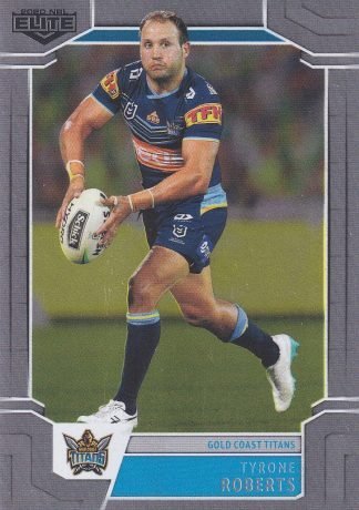 2020 NRL Elite Silver Specials - SS043 Tyrone Roberts Gold Coast Titans