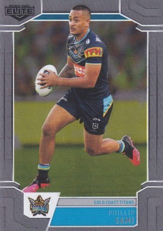 2020 NRL Elite Silver Specials - SS044 Phillip Sami Gold Coast Titans