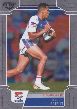 2020 NRL Elite Silver Specials - SS071 Daniel Saifiti Newcastle Knights