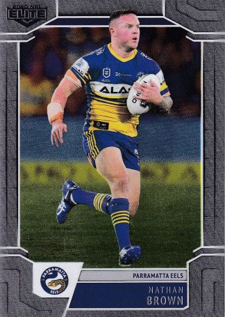 2020 NRL Elite Silver Specials - SS084 Nathan Brown Parramatta Eels