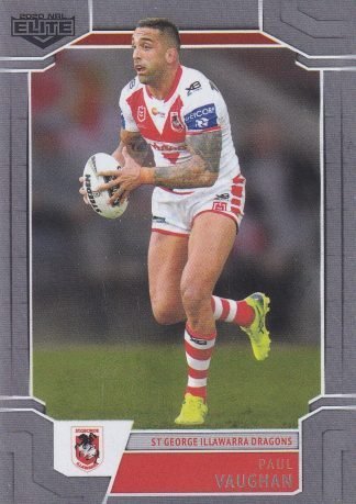 2020 NRL Elite Silver Specials - SS117 Paul Vaughan St George Dragons