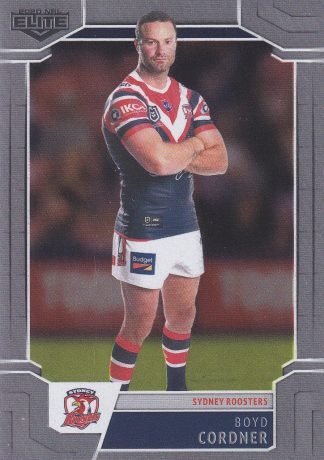 2020 NRL Elite Silver Specials - SS119 Boyd Cordner Sydney Roosters