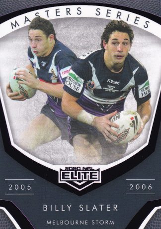 2020 NRL Elite Masters Series - MS02 Billy Slater Melbourne Storm