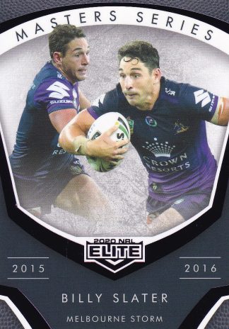 2020 NRL Elite Masters Series - MS07 Billy Slater Melbourne Storm