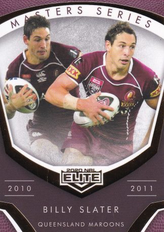 2020 NRL Elite Masters Series - MS11 Billy Slater QLD Origin