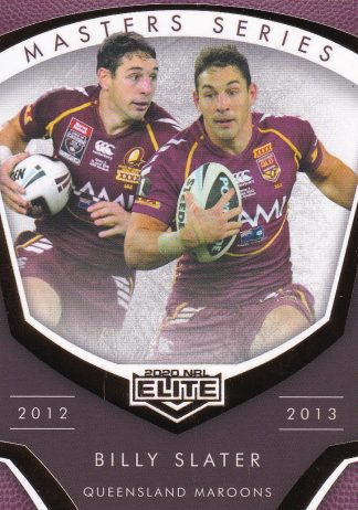 2020 NRL Elite Masters Series - MS12 Billy Slater QLD Origin