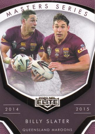 2020 NRL Elite Masters Series - MS13 Billy Slater QLD Origin