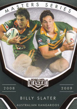 2020 NRL Elite Masters Series - MS15 Billy Slater Kangaroos