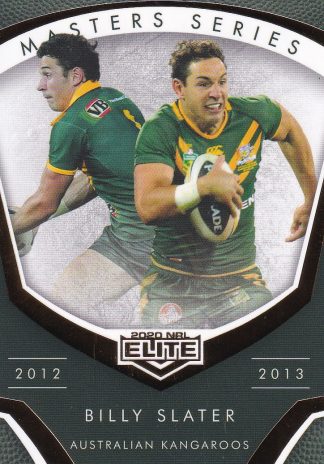 2020 NRL Elite Masters Series - MS17 Billy Slater Kangaroos