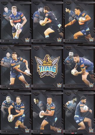 2020 NRL Elite Black Diamond Mojo - MBD05 Gold Coast Titans