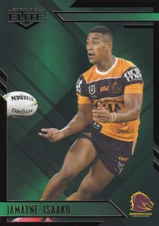 2020 NRL Elite Emerald Mojo - ME007 Jamayne Isaako Brisbane Broncos
