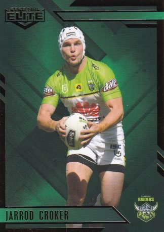 2020 NRL Elite Emerald Mojo - ME012 Jarrod Croker Canberra Raiders