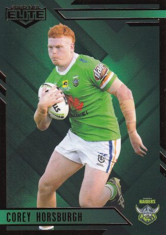 2020 NRL Elite Emerald Mojo - ME014 Corey Horsburgh Canberra Raiders