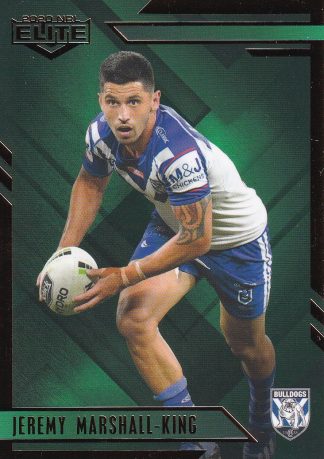 2020 NRL Elite Emerald Mojo - ME023 Jeremy Marshall-King Canterbury Bulldogs