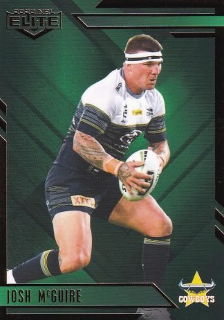 2020 NRL Elite Emerald Mojo - ME079 Josh McGuire North Qld Cowboys