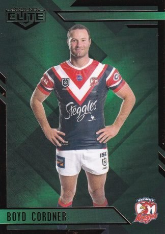 2020 NRL Elite Emerald Mojo - ME119 Boyd Cordner Sydney Roosters