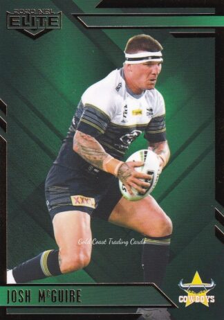 2020 NRL Elite Emerald Mojo - ME079 Josh McGuire North Qld Cowboys