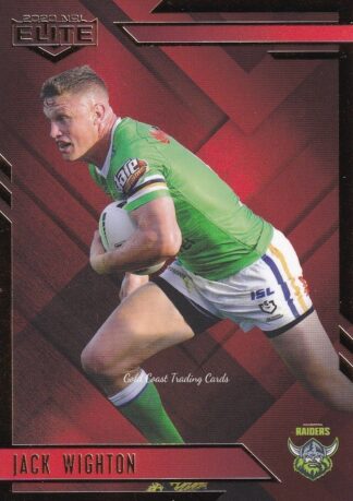 2020 NRL Elite Ruby Mojo - MR018 Jack Wighton Canberra Raiders