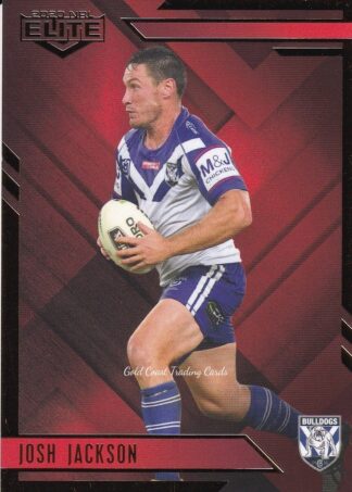 2020 NRL Elite Ruby Mojo - MR021 Josh Jackson Canterbury Bulldogs