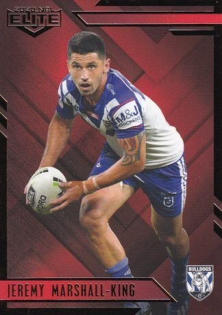 2020 NRL Elite Ruby Mojo - MR023 Jeremy Marshall-King Canterbury Bulldogs