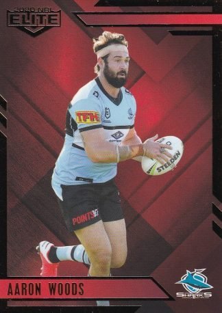 2020 NRL Elite Ruby Mojo - MR036 Aaron Woods Cronulla Sharks