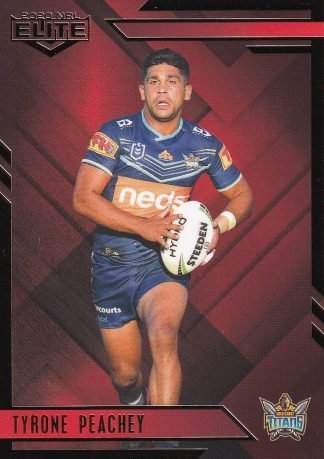 2020 NRL Elite Ruby Mojo - MR041 Tyrone Peachey Gold Coast Titans