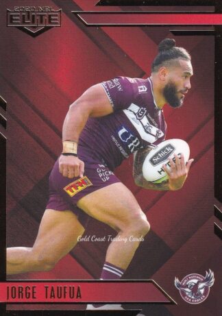 2020 NRL Elite Ruby Mojo - MR051 Jorge Taufua Manly Sea Eagles
