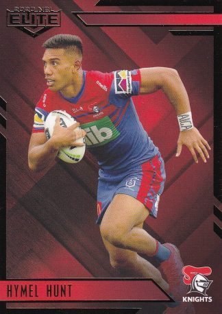 2020 NRL Elite Ruby Mojo - MR066 Hymel Hunt Newcastle Knights