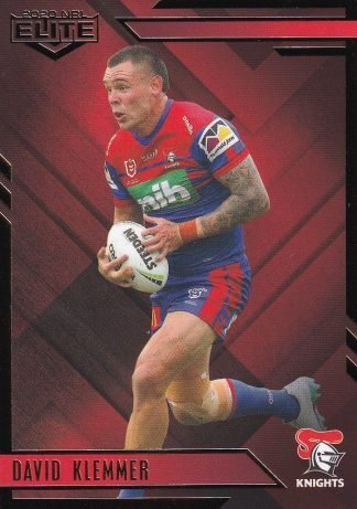 2020 NRL Elite Ruby Mojo - MR067 David Klemmer Newcastle Knights