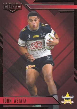 2020 NRL Elite Ruby Mojo - MR074 John Asiata North Qld Cowboys