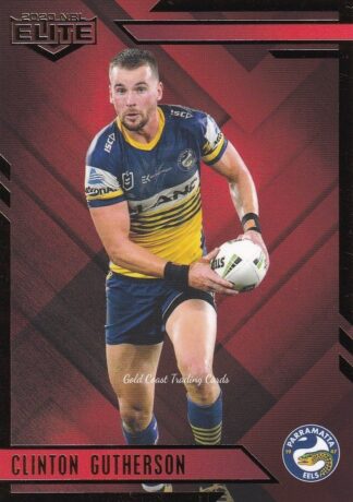 2020 NRL Elite Ruby Mojo - MR087 Clinton Gutherson Parramatta Eels