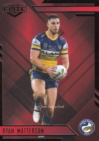 2020 NRL Elite Ruby Mojo - MR089 Ryan Matterson Parramatta Eels