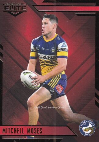 2020 NRL Elite Ruby Mojo - MR090 Mitchell Moses Parramatta Eels