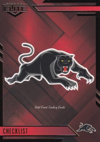 2020 NRL Elite Ruby Mojo - MR091 Logo Checklist Penrith Panthers