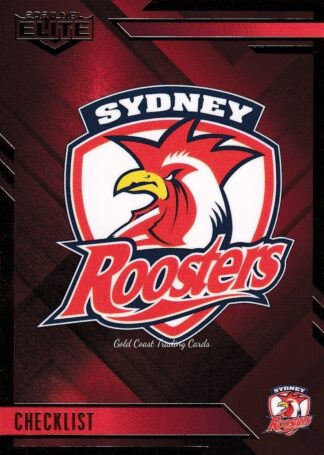 2020 NRL Elite Ruby Mojo - MR118 Logo Checklist Sydney Roosters