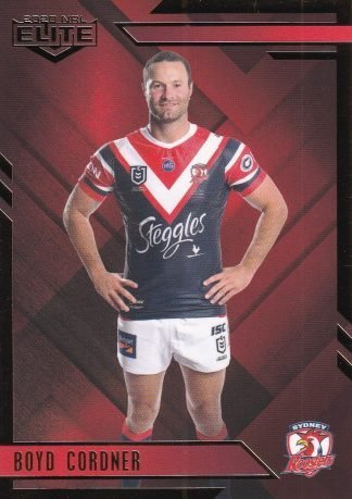 2020 NRL Elite Ruby Mojo - MR119 Boyd Cordner Sydney Roosters