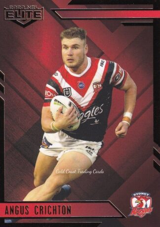 2020 NRL Elite Ruby Mojo - MR120 Angus Crichton Sydney Roosters