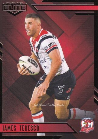 2020 NRL Elite Ruby Mojo - MR126 James Tedesco Sydney Roosters