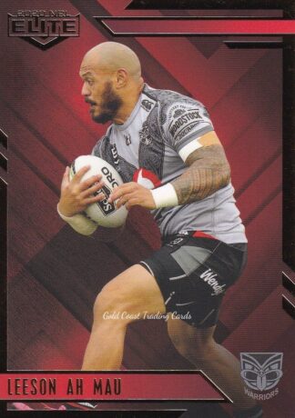2020 NRL Elite Ruby Mojo - MR128 Leeson Ah Mau Warriors