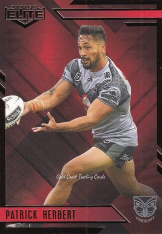 2020 NRL Elite Ruby Mojo - MR132 Patrick Herbert Warriors