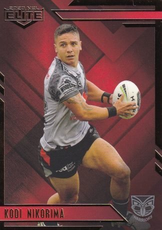 2020 NRL Elite Ruby Mojo - MR134 Kodi Nikorima Warriors