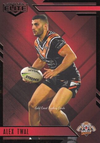 2020 NRL Elite Ruby Mojo - MR144 Alex Twal Wests Tigers