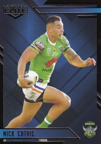 2020 NRL Elite Sapphire Mojo - MS011 Nick Cotric Canberra Raiders