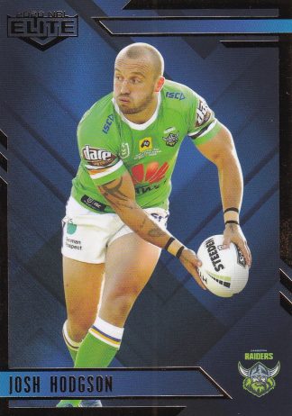 2020 NRL Elite Sapphire Mojo - MS013 Josh Hodgson Canberra Raiders