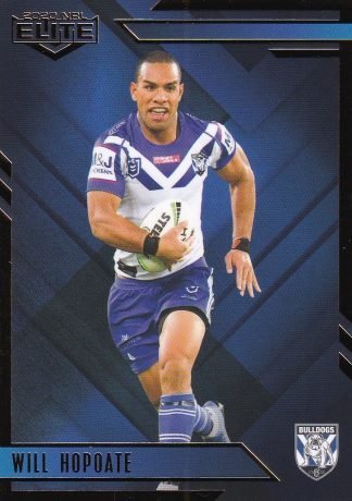 2020 NRL Elite Sapphire Mojo - MS020 William Hopoate Canterbury Bulldogs