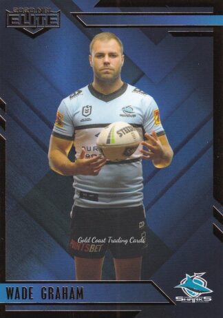 2020 NRL Elite Sapphire Mojo - MS031 Wade Graham Cronulla Sharks